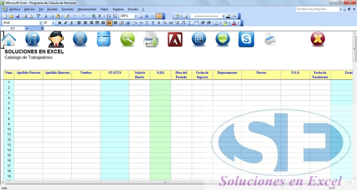 Soluciones en Excel